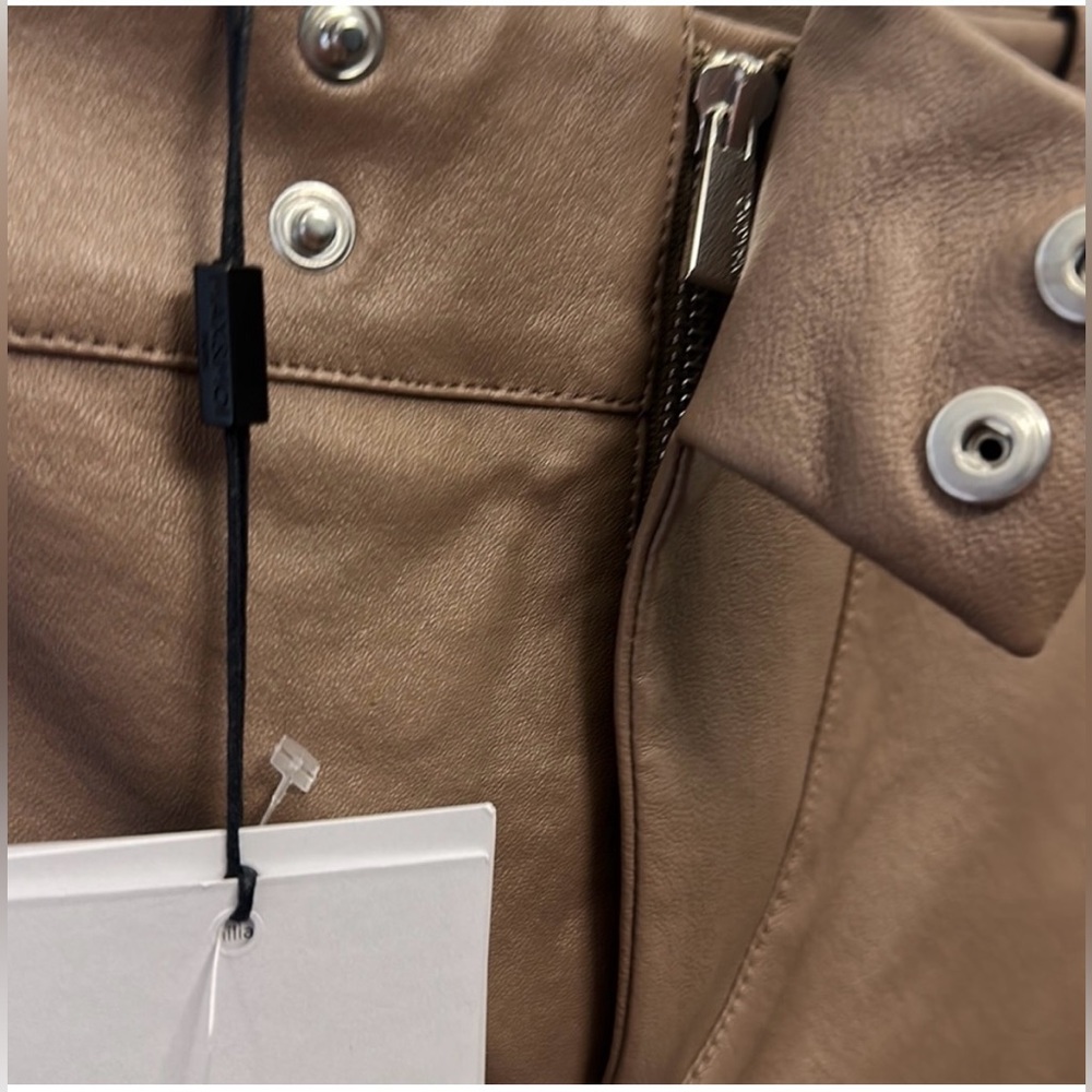 NWT MAX & MOl lamb leather pants $850 retail - Picture 5 of 11